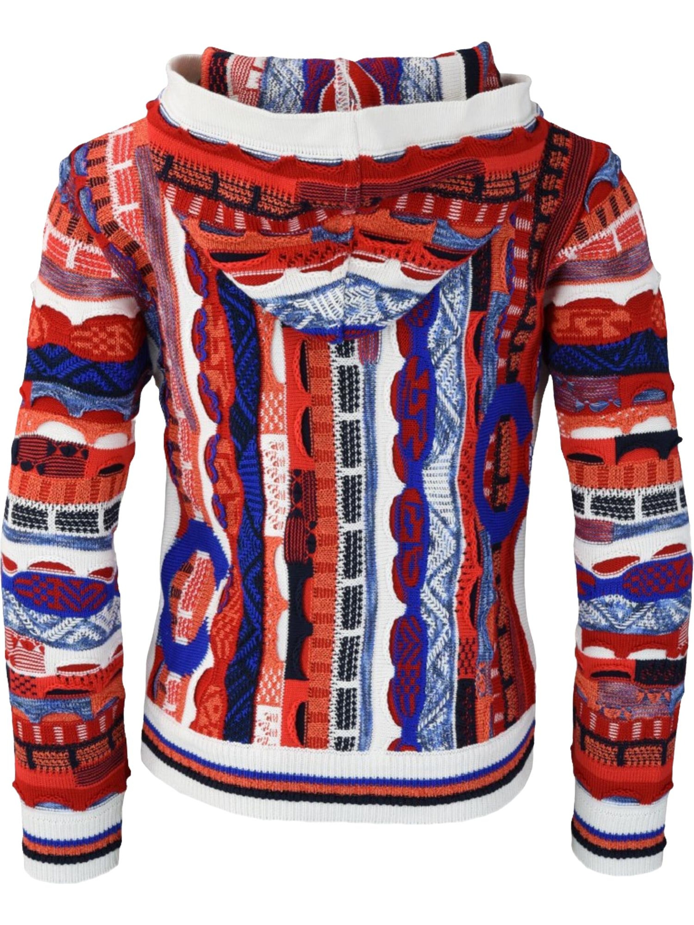 Carlo Colucci Strickjacke 'Castaldo' in Mischfarben