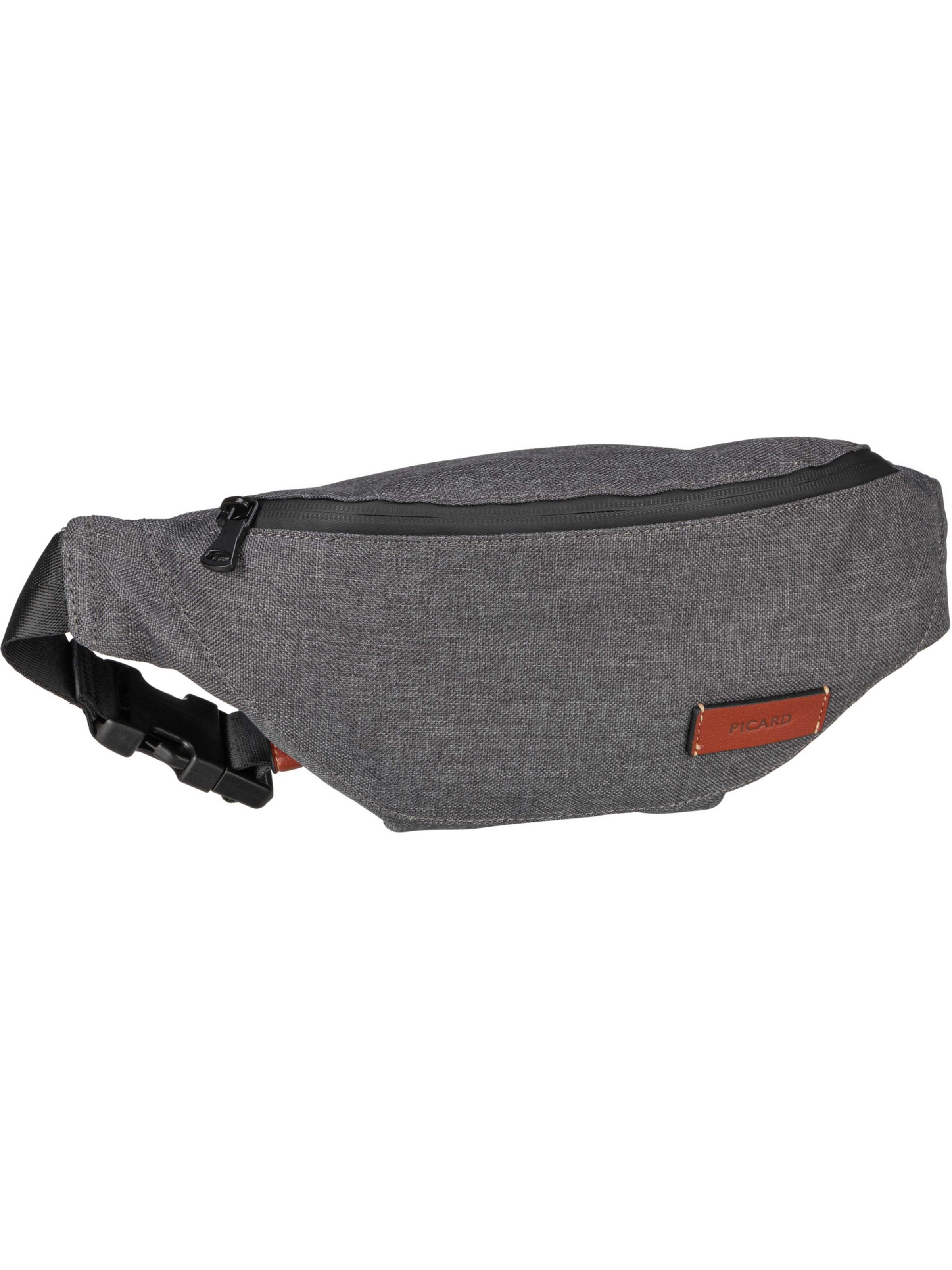 Picard Gürteltasche 'Go Eco' in Grau: Vorderseite