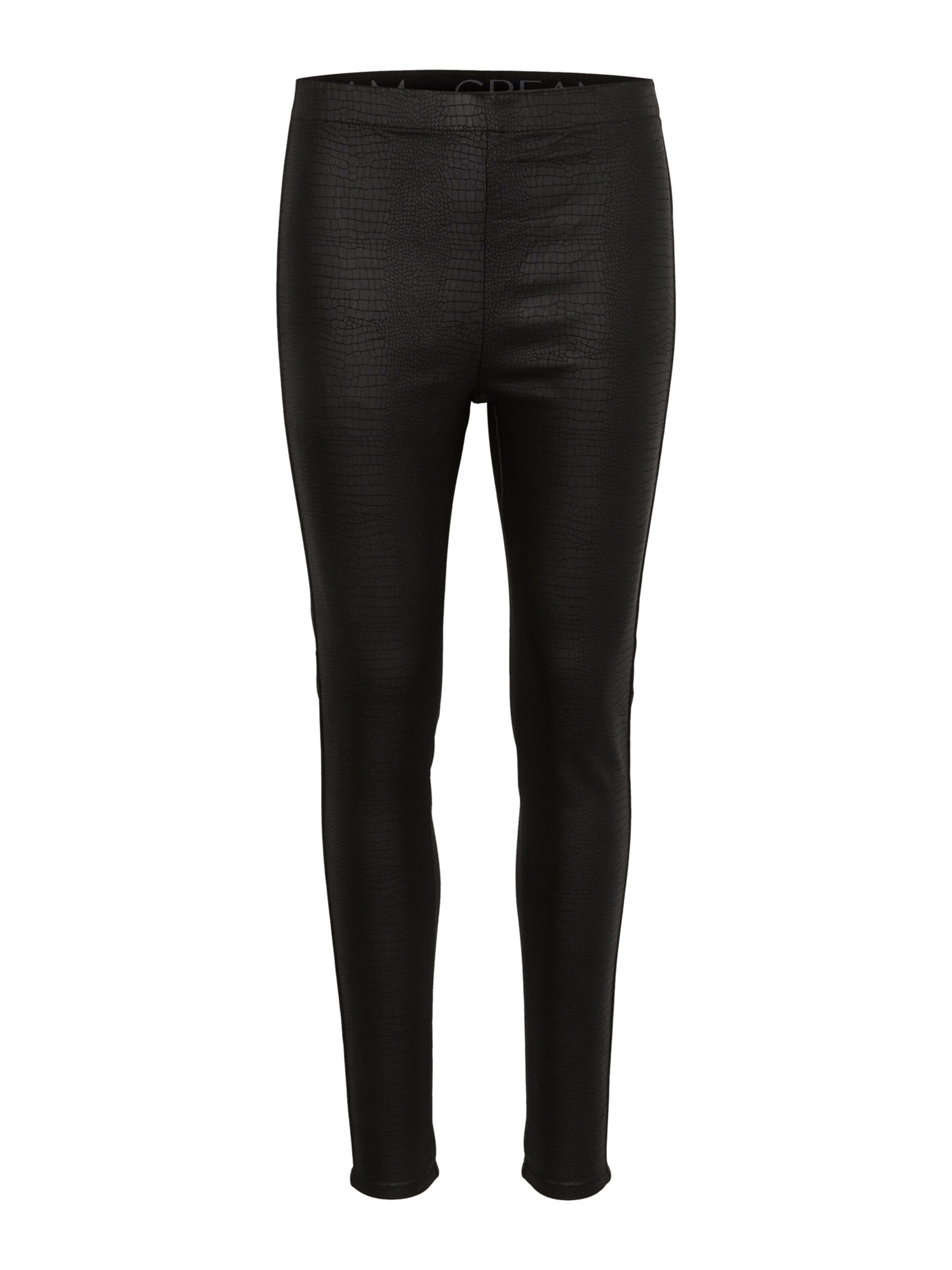 Cream Leggings 'Tabea' in Black: front