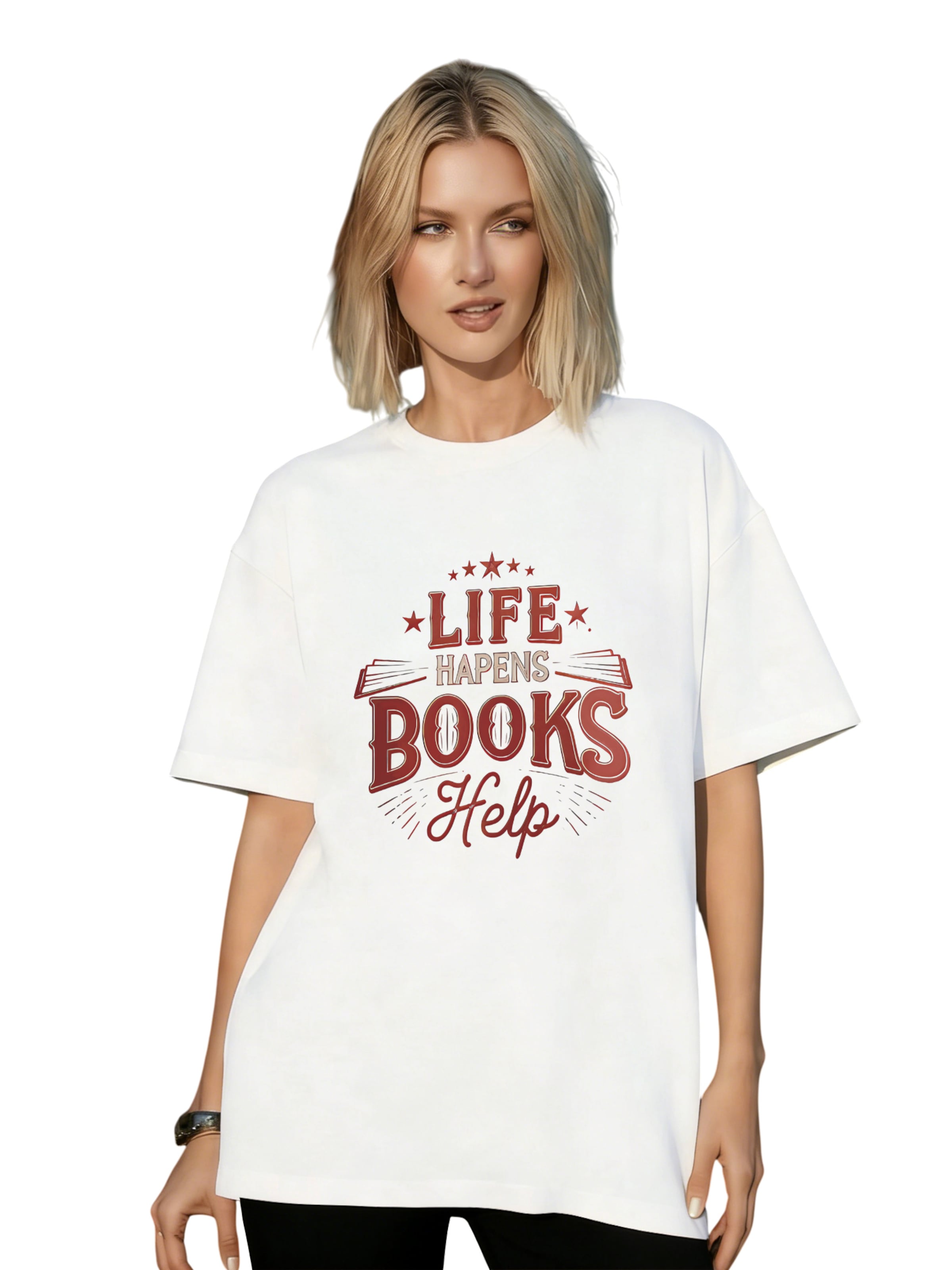 T-shirt GORHEY en blanc : devant