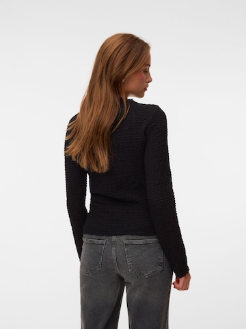 VERO MODA Shirt 'VMZia' in Zwart