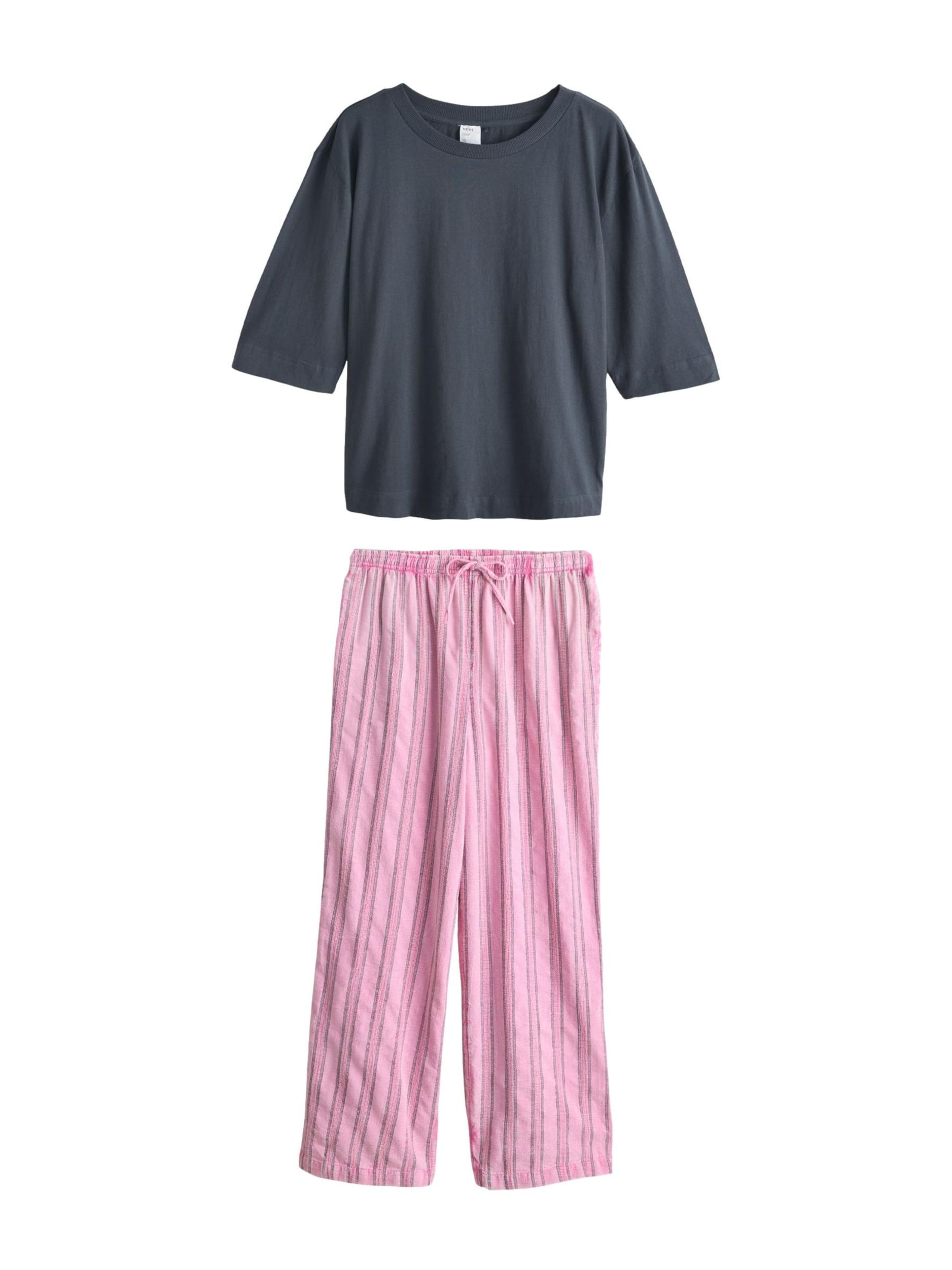 Next Pižama | roza barva: sprednja stran