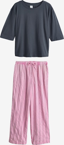 Next Pyjama värissä vaaleanpunainen: etupuoli