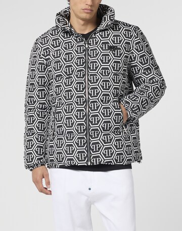 Giacca invernale di Philipp Plein in nero: frontale