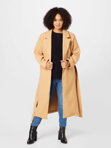 Cappotto di mezza stagione 'Vanessa' di ABOUT YOU Curvy in beige