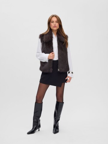 VERO MODA Bodywarmer in Bruin