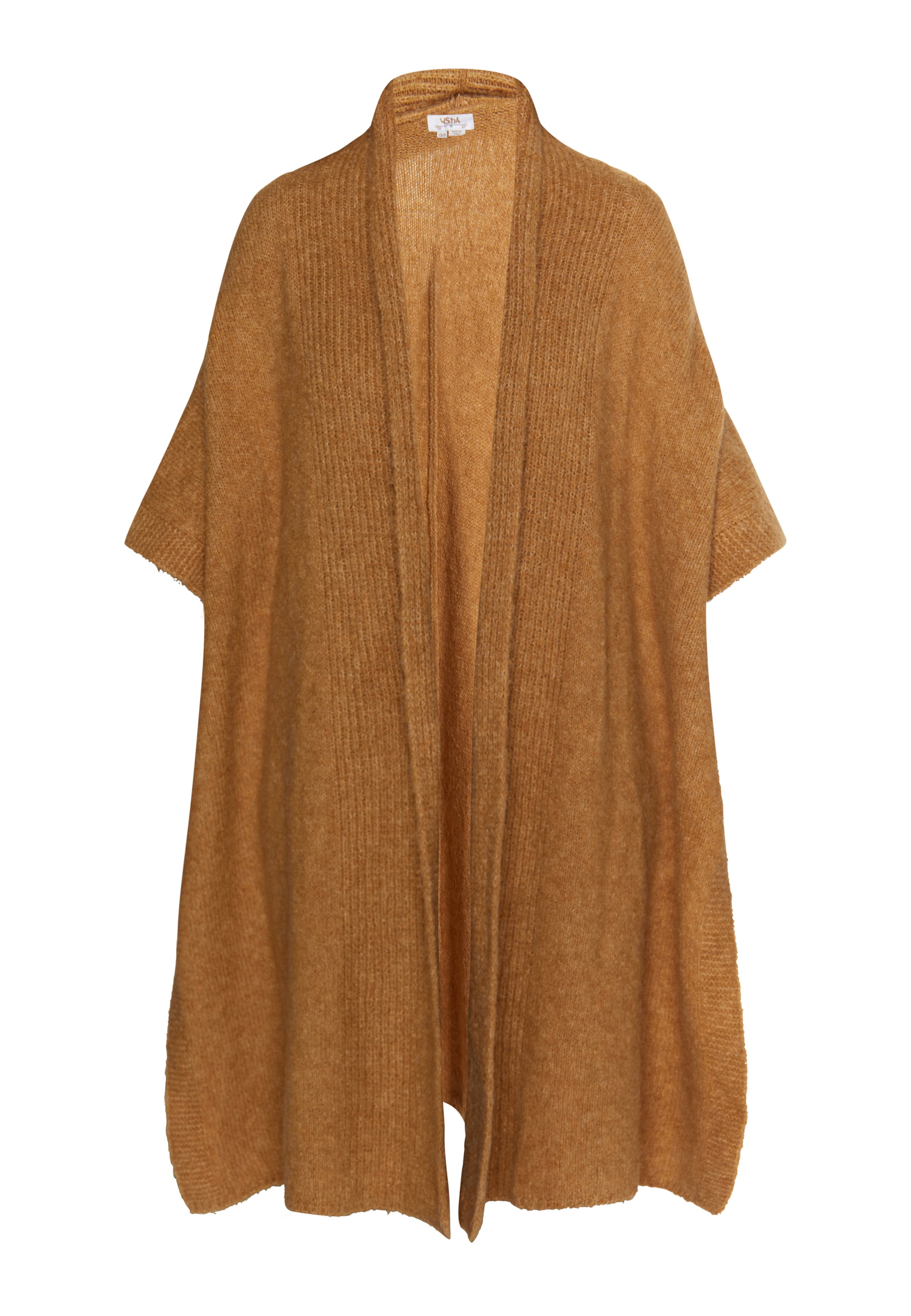 usha FESTIVAL Knit cardigan in Brown: front