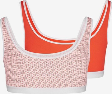 Skiny Bralette Bra in Orange