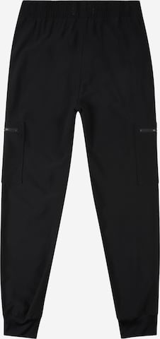 Abercrombie & Fitch Дънки Tapered Leg Панталон в черно