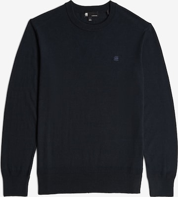Pull-over 'Premium core' G-STAR en bleu : devant