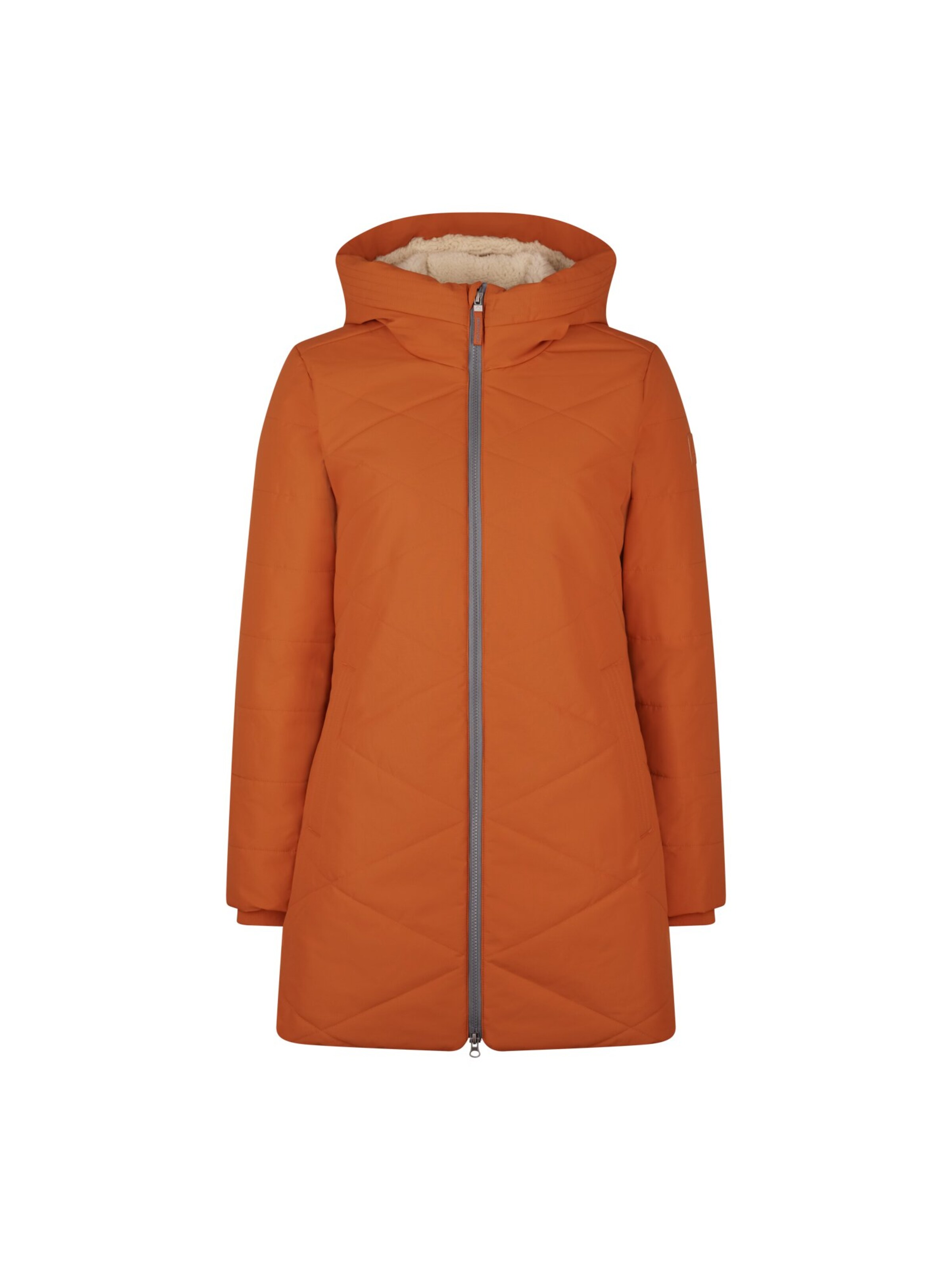 WESTFJORD Winter Jacket in Orange: front