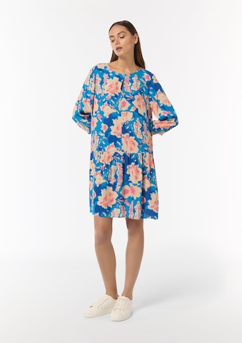 comma casual identity Kleid in Blau: Vorderseite