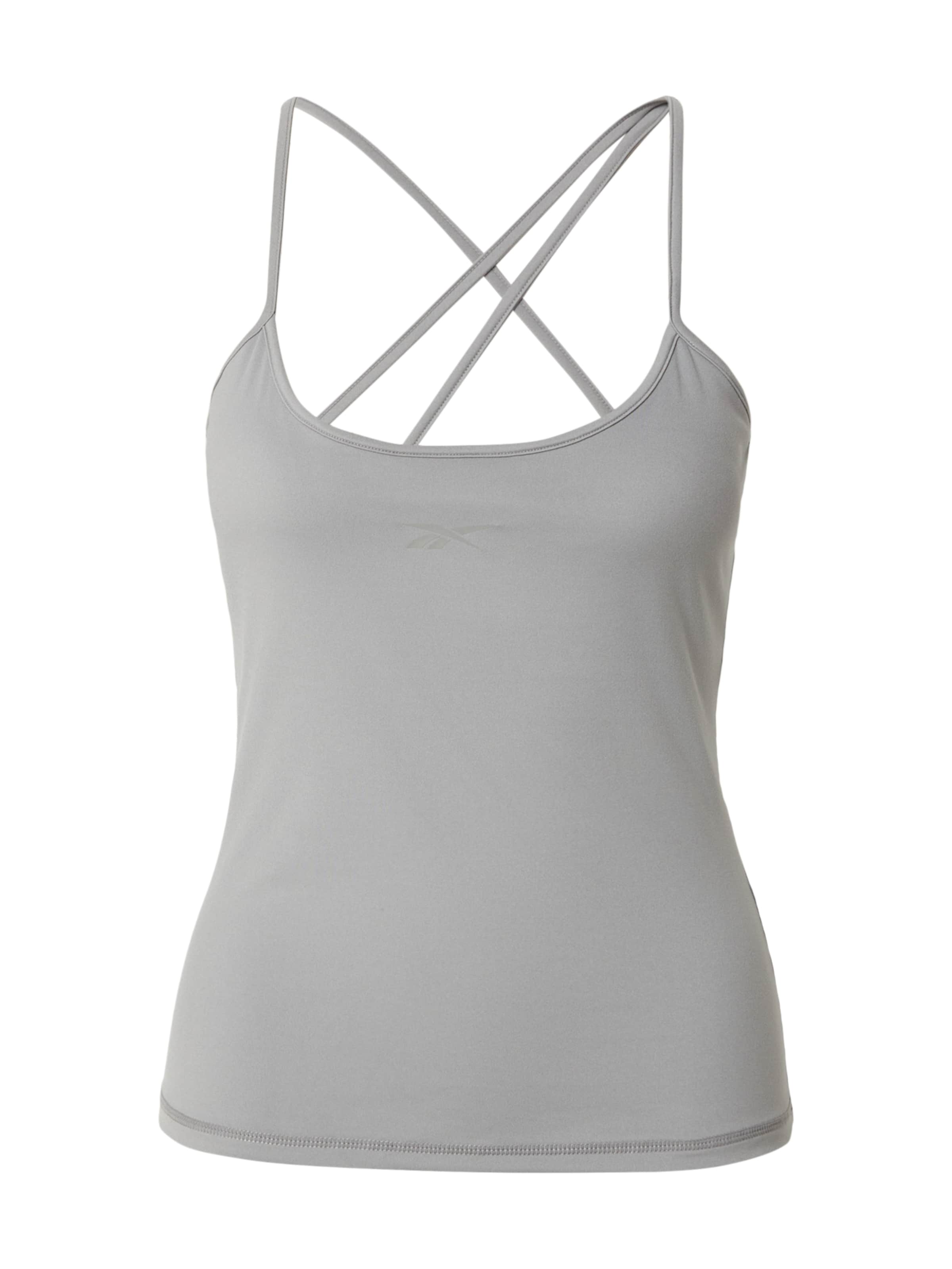 pilka Reebok Sportiniai marškinėliai be rankovių: priekis