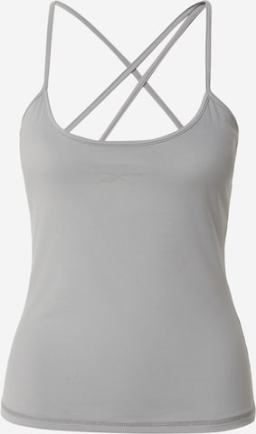 pilka Reebok Sportiniai marškinėliai be rankovių: priekis