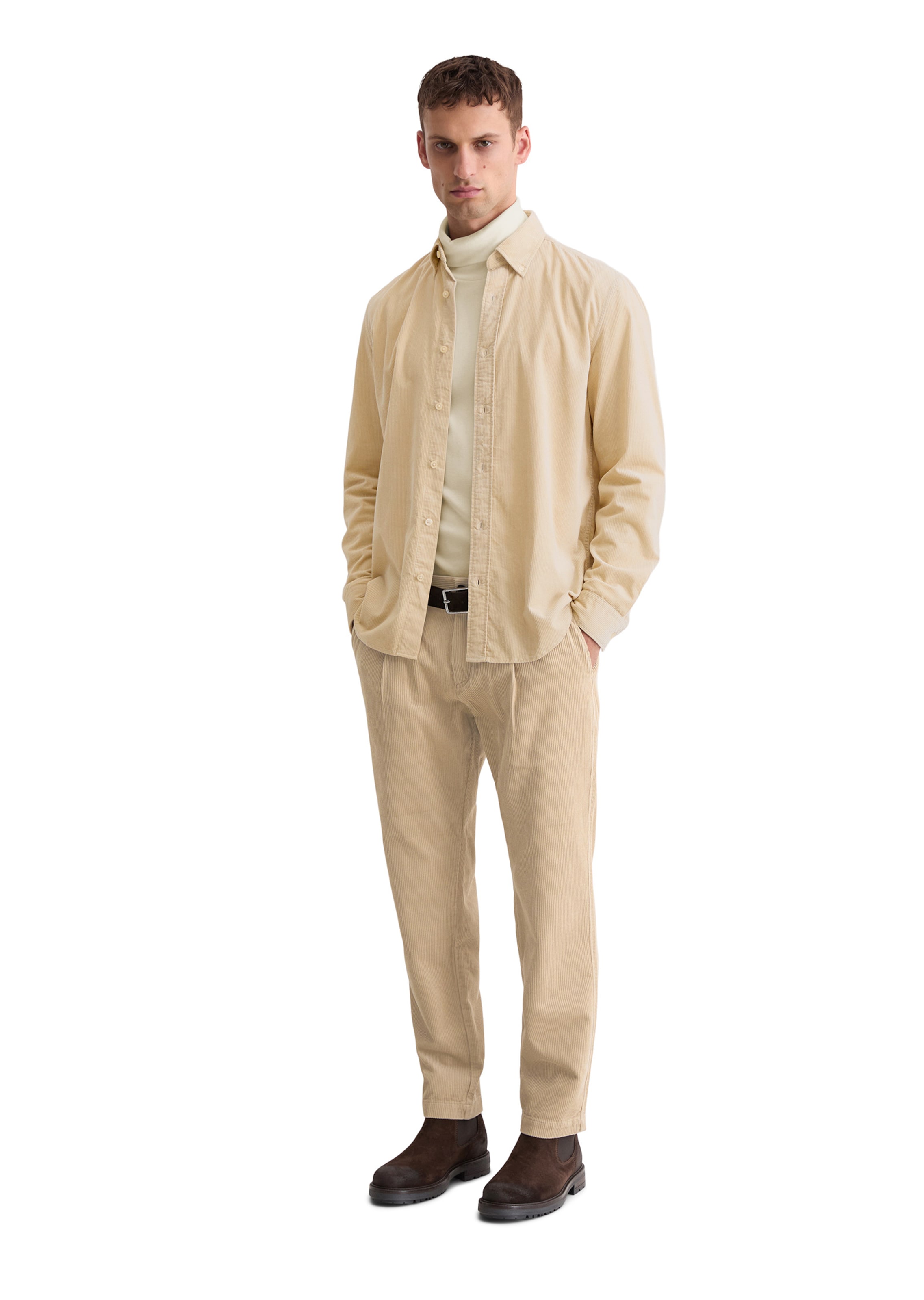 Marc O'Polo Regular Fit Bluse in Beige