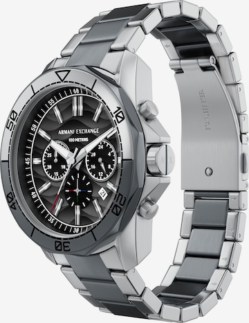 ARMANI EXCHANGE Analoguhr in Silber: Vorderseite