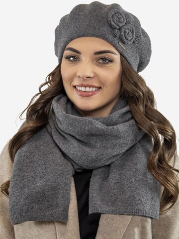 Vivisence Mütze '7037 Set' in Grau