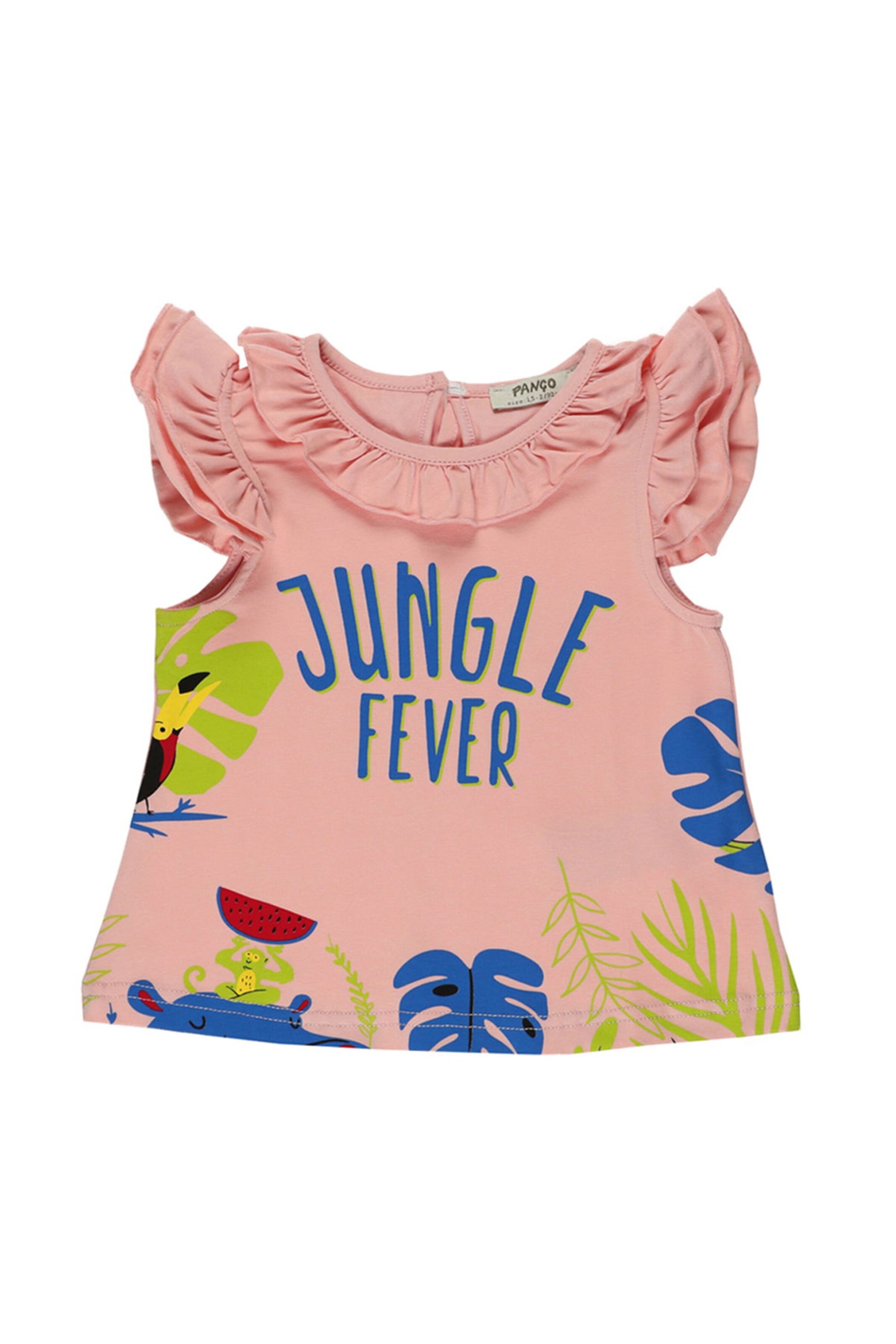 Panço T-Shirt in Orange: Vorderseite