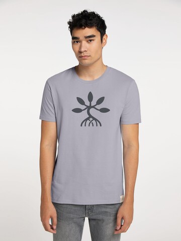 SOMWR Shirt 'Edge Tee' in Grey: front