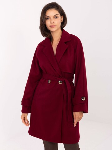 Madnezz House Übergangsmantel in Rot: Vorderseite