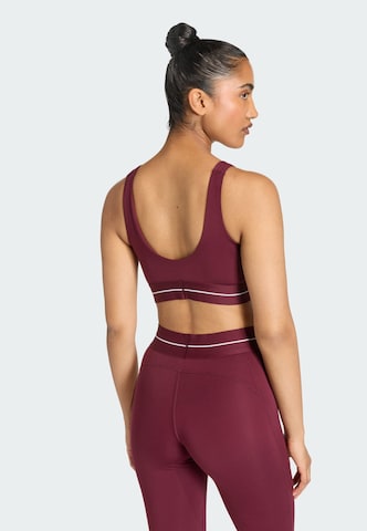 Bustier Soutien-gorge de sport 'Hyperglam' ADIDAS PERFORMANCE en rouge