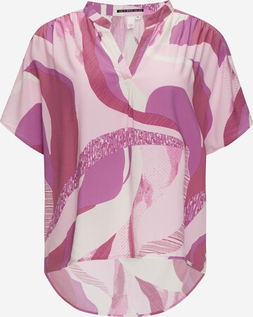 QS Blouse in Purple: front