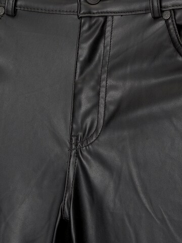 Pull&Bear Wide Leg Bukser i sort
