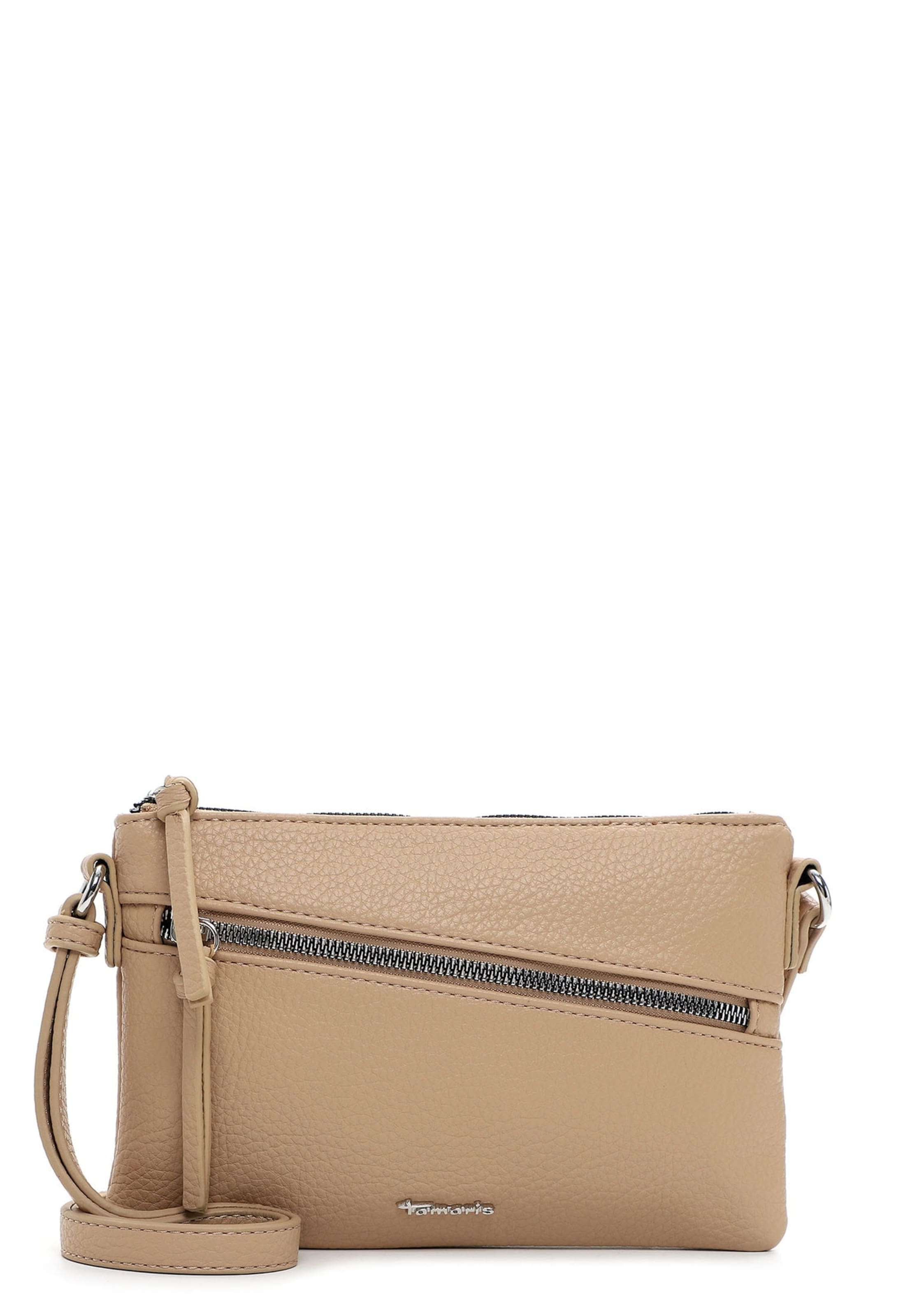 Borsa a spalla 'Alessia' di Tamaris in beige: frontale