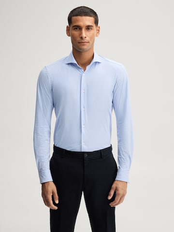 JOOP! Slim fit Zakelijk overhemd in Blauw: voorkant