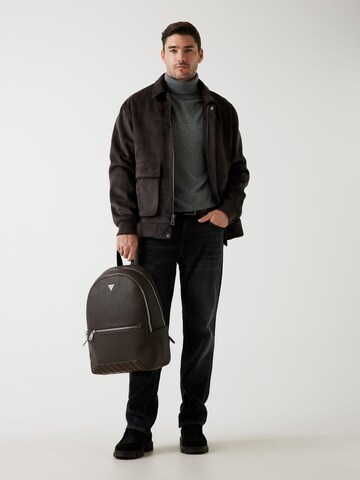 GUESS Between-Season Jacket in Brown