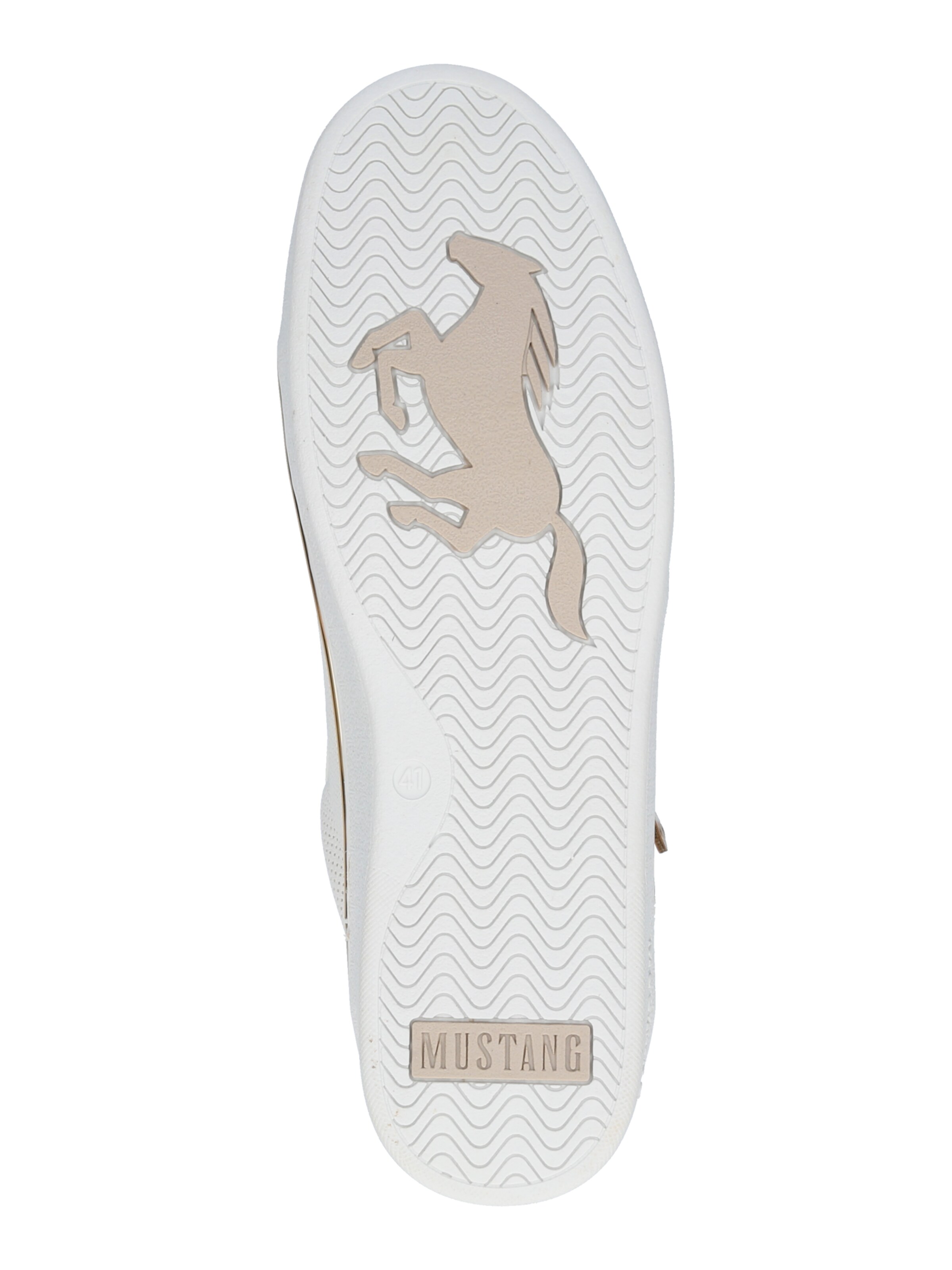 Baskets basses MUSTANG en blanc