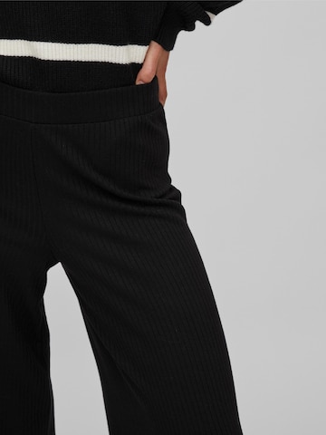 Wide Leg Pantalon 'RIBBI' Vila Petite en noir