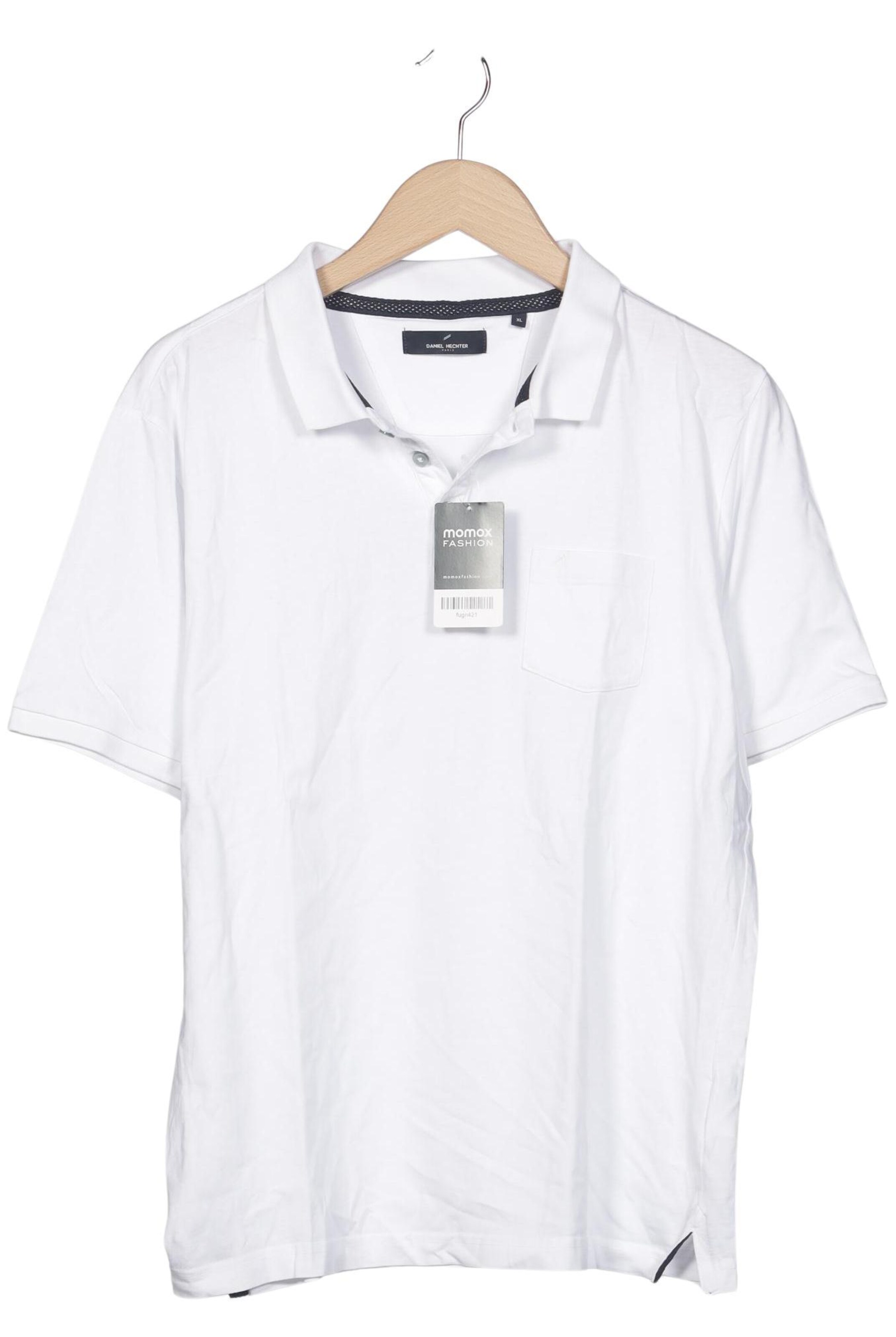 HECHTER PARIS Shirt in XL in White: front