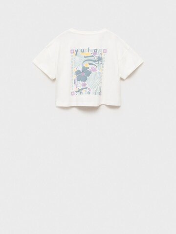 MANGO KIDS Shirt in Wit