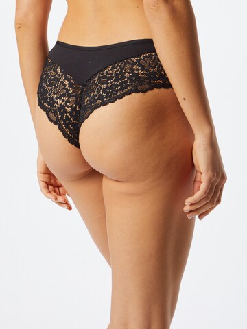 Hunkemöller Regular Panty 'Rose' in Schwarz