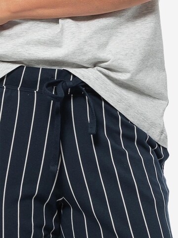 SCHIESSER Pajama 'Cotton' in Grey