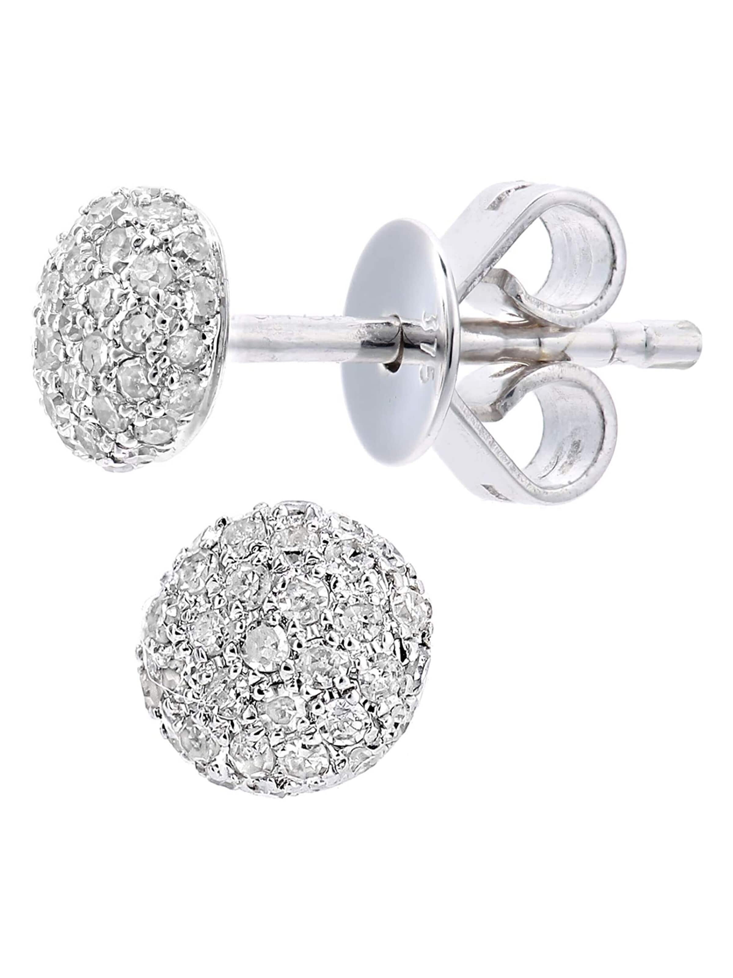 Boucles d'oreilles DIAMANT LETERNEL en argent