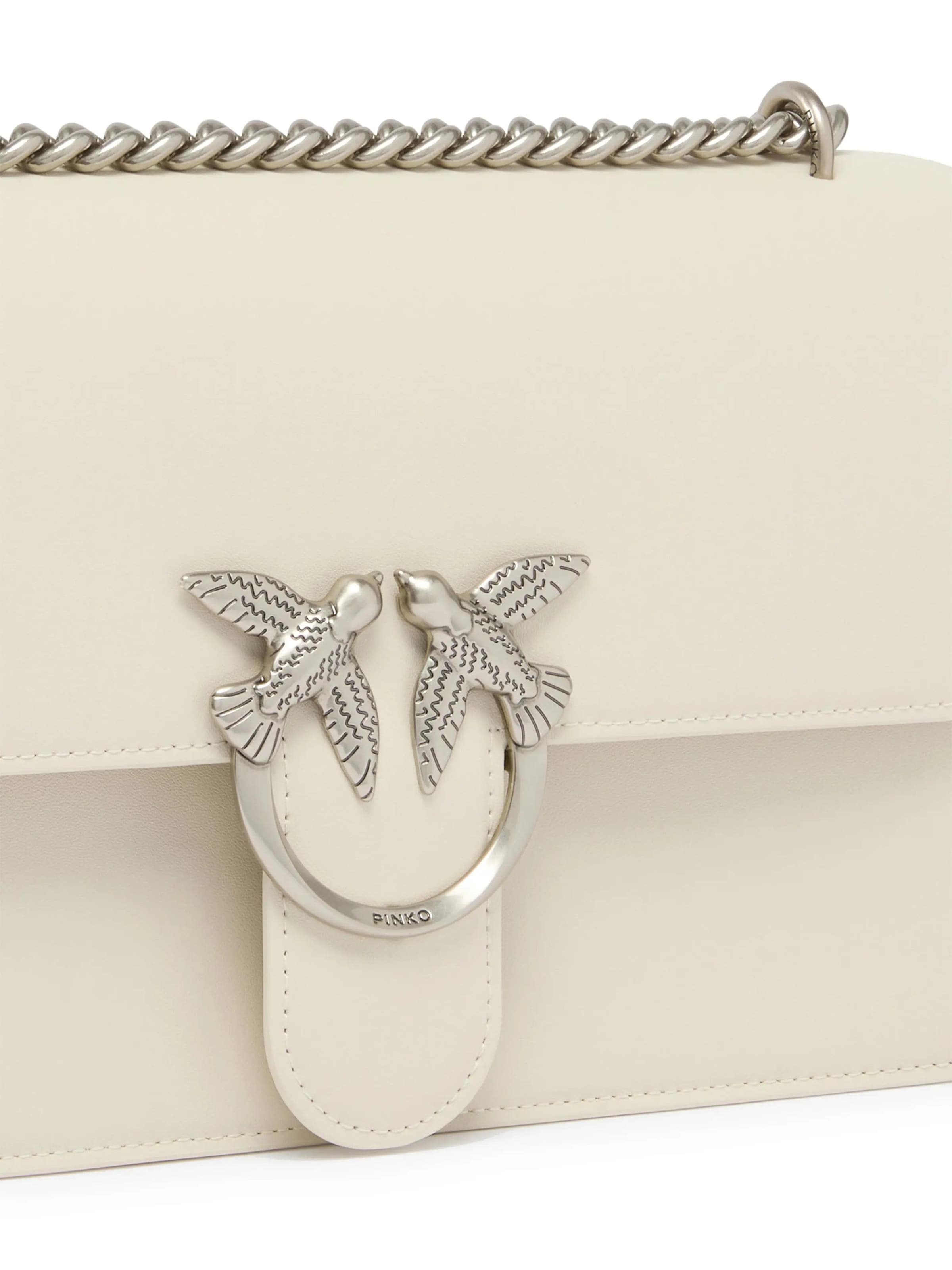 Sacs à main 'Pinko Sacs à main Love One Classic Dc Vitello Se Blanc' PINKO en blanc