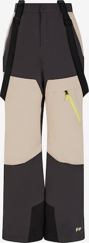 PROTEST Regular Sports trousers 'PRTRAIDER JR' in Grey: front