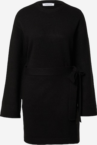 EDITED Knit dress 'Coraline' in Black: front