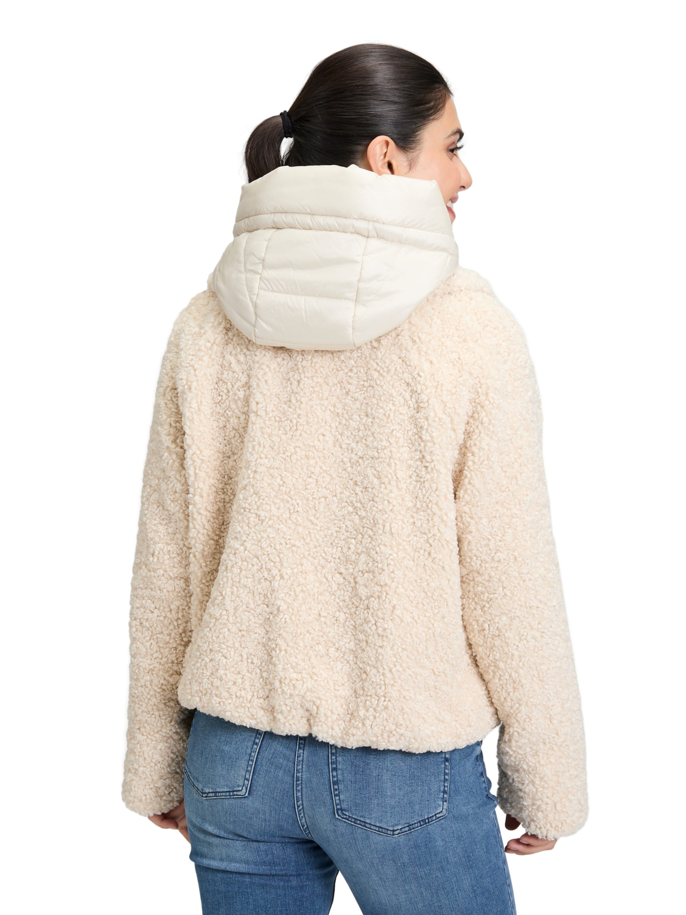 Veste mi-saison Amber & June en beige