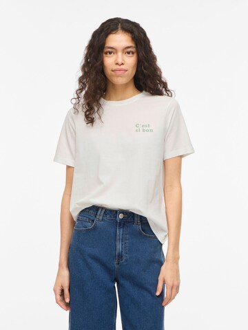 VILA T-Shirt 'VISybilla' in Weiß: Vorderseite