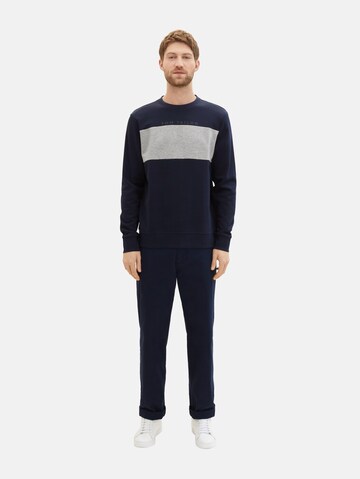 Sweat-shirt TOM TAILOR en bleu