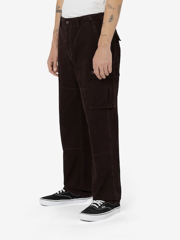 DICKIES Loose fit Cargo trousers 'JOHNSON ' in Brown