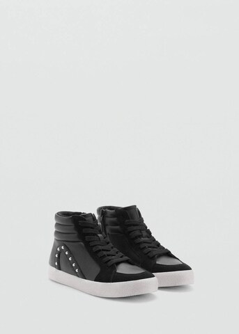 MANGO TEEN High-Top Sneakers 'Rita' in Black