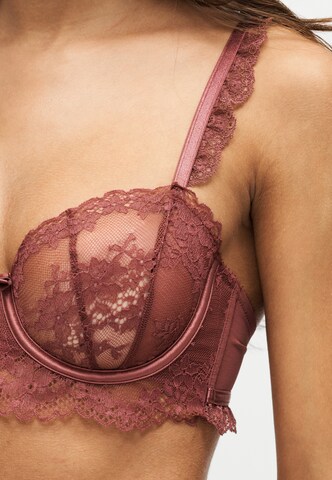 Hunkemöller T-shirt Behå 'Naomi' i rosa