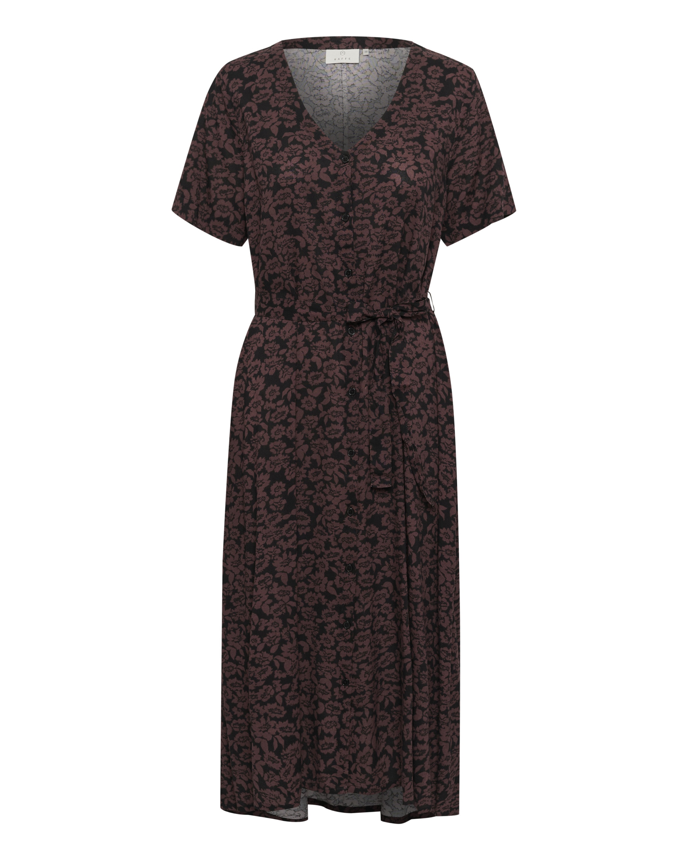 Kaffe Kleid 'Beathe' in Braun: Vorderseite