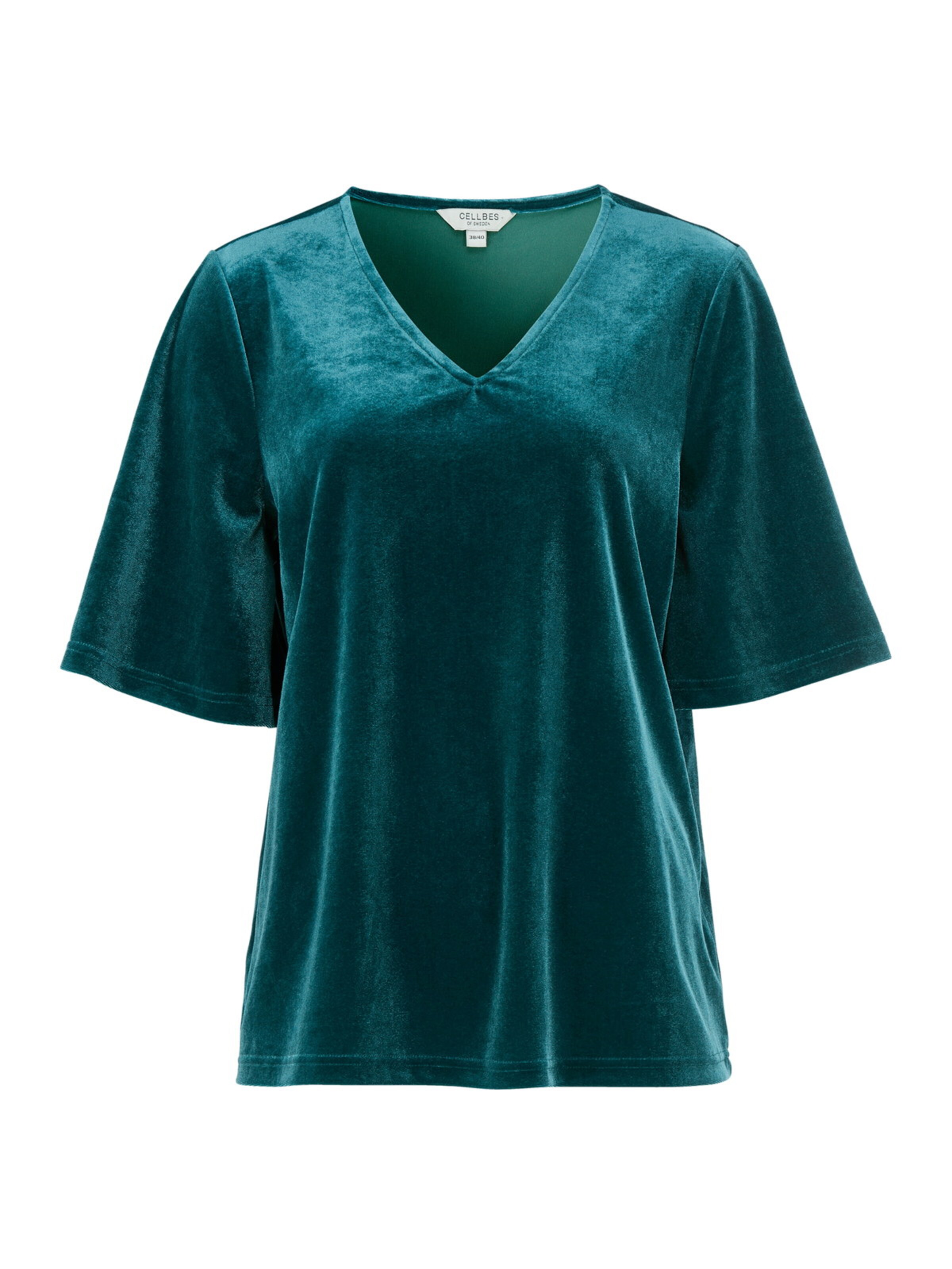 Cellbes of Sweden Top in Blauw: voorkant