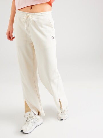 Regular Pantalon 'Chuck Baby' CONVERSE en beige : devant