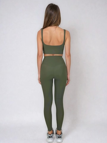 Flavia Valentini - Skinny Leggings en verde